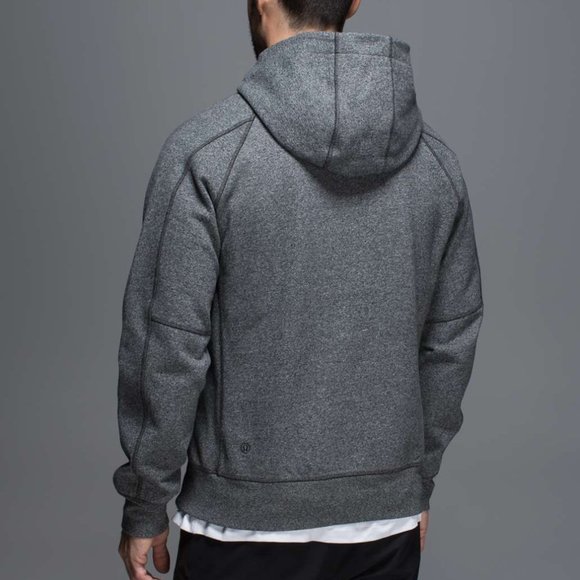 Lululemon Best Coast Hoodie - Heathered Gray/ Black - Small - Picture 2 of 8